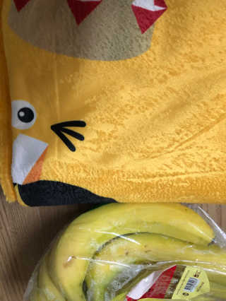 [스미후루] 감숙왕 바나나 1팩 1.3kg + 담요 + 스티커 — 5점을 준 리뷰어가 2020년 10월 올린 사용 사진
