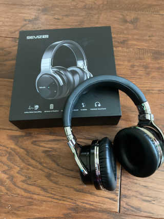 SEVIZ Bluetooth Headphones 10 3color — 5점을 준 리뷰어가 2020년 10월 올린 사용 사진