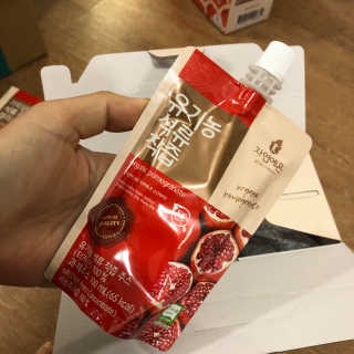 자연에온 유기농 석류 착즙 100mL 10개입 2BOX — 5점을 준 리뷰어가 2020년 12월 올린 사용 사진