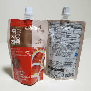 자연에온 핑크 자몽 착즙 100mL 10개입 2BOX — 4.5점을 준 리뷰어가 2020년 11월 올린 사용 사진