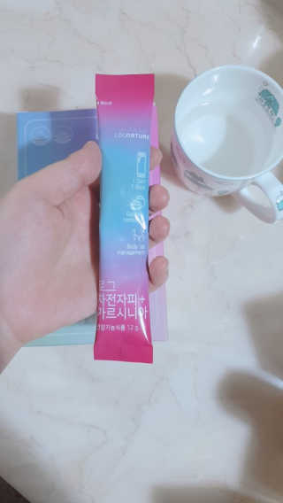 로그네이처 로그 차전자피+가르시니아 — 5점을 준 리뷰어가 2020년 4월 올린 사용 사진
