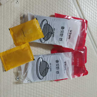 [해주냉면] 신천맛집 매운 비빔냉면 2인분 + 무절임 — 5점을 준 리뷰어가 2020년 5월 올린 사용 사진