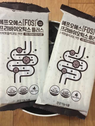 서울약사신협_FOS프리바이오틱스플러스쿠앤크_5gX100포 — 5점을 준 리뷰어가 2020년 5월 올린 사용 사진
