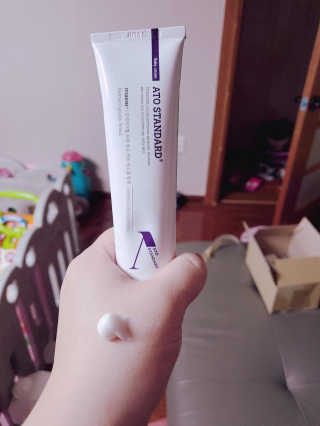 아토스탠다드 베이비크림 — 5점을 준 리뷰어가 2020년 12월 올린 사용 사진