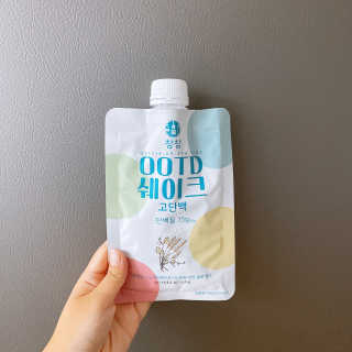 [꾸콤] 참참 OOTD쉐이크 고단백 일주일세트 50g x 5 — 5점을 준 리뷰어가 2020년 9월 올린 사용 사진