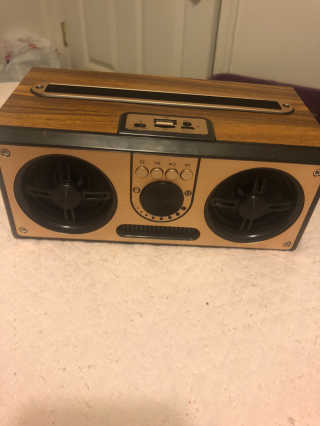 SEVIZ RETRO20W 레트로 블루투스 스피커 — 5점을 준 리뷰어가 2020년 8월 올린 사용 사진