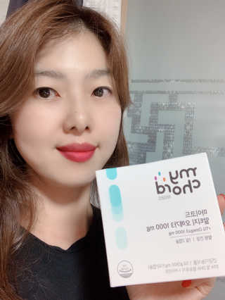 JW중외제약 마이코드 알티지 오메가3 1000 mg — 5점을 준 리뷰어가 2020년 9월 올린 사용 사진