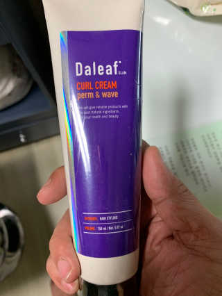 달리프 글램 컬크림 펌앤웨이브 150ml — 5점을 준 리뷰어가 2020년 9월 올린 사용 사진
