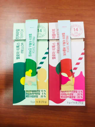 멜로아티톡스 애플비트, 진저라임 상큼하게 가벼워질 땐 멜로아티톡스 애플비트 진저라임 — 5점을 준 리뷰어가 2020년 5월 올린 사용 사진