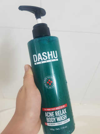 다슈코리아 다슈 데일리 아크네 릴렉스 바디워시 500ml — 5점을 준 리뷰어가 2020년 5월 올린 사용 사진