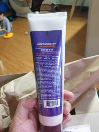 달리프 글램 컬크림 펌앤웨이브 150ml — 5점을 준 리뷰어가 2020년 10월 올린 사용 사진