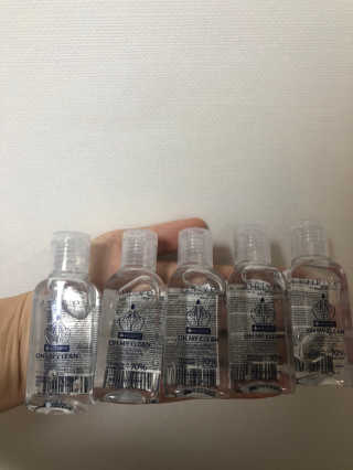 에어리브 오마이클린 프리미엄 손소독제 30ml x 5ea — 4.5점을 준 리뷰어가 2020년 6월 올린 사용 사진