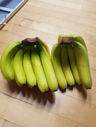 [스미후루] 감숙왕 바나나 2팩 2.6kg 이벤트 — 5점을 준 리뷰어가 2020년 10월 올린 사용 사진