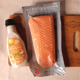 동원산업 항공직송 동원생연어_400g — 5점을 준 리뷰어가 2020년 5월 올린 사용 사진