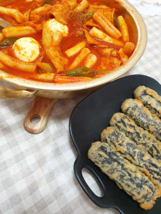 화곡미담 옛날 떡볶이 — 5점을 준 리뷰어가 2020년 5월 올린 사용 사진