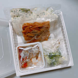 닥터키친 두유투움바파스타를 빼당빼당 — 5점을 준 리뷰어가 2020년 4월 올린 사용 사진