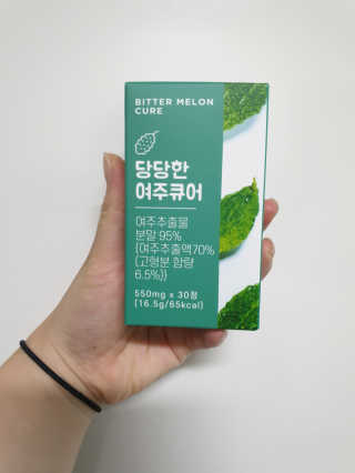 조은약초 국산 당당한 여주큐어 550mg x 30정 x 1박스 — 5점을 준 리뷰어가 2020년 8월 올린 사용 사진