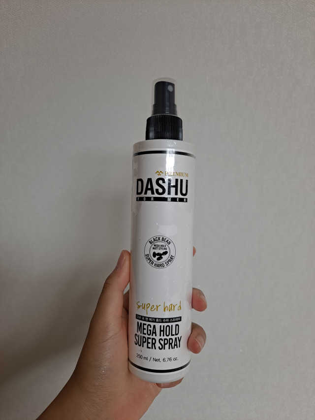 다슈 포 맨 프리미엄 메가 홀드 슈퍼 스프레이 250ml 리뷰 사진