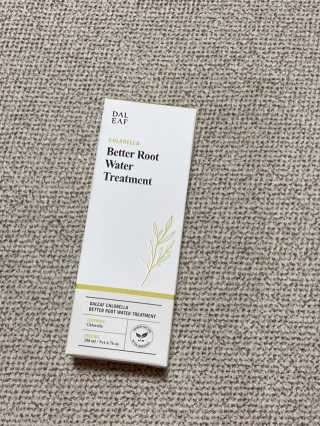 달리프 클로렐라 베러 루트 워터트리트먼트 200ml — 4.5점을 준 리뷰어가 2020년 12월 올린 사용 사진