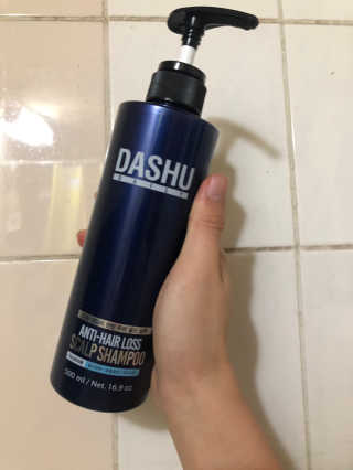 다슈코리아 다슈 데일리 단백질 한방 두피 골드 샴푸 500ml — 4.5점을 준 리뷰어가 2020년 7월 올린 사용 사진