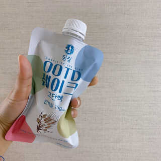 [꾸콤] 참참 OOTD쉐이크 고단백 일주일세트 50g x 5 — 5점을 준 리뷰어가 2020년 10월 올린 사용 사진