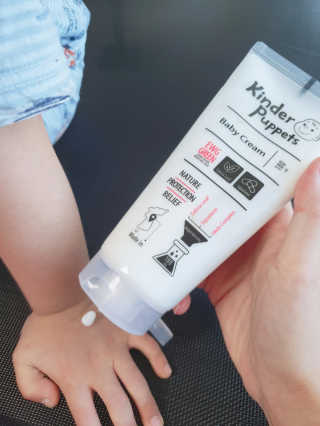 킨더퍼페츠 베이비크림 180ml — 4점을 준 리뷰어가 2020년 9월 올린 사용 사진