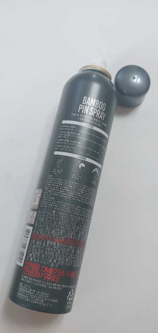 다슈코리아 다슈 포 맨 프리미엄 밤부 핀 스프레이 300ml — 5점을 준 리뷰어가 2020년 10월 올린 사용 사진