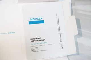 바이오믹 BIOMEEK SENSIMETIC SOOTHING MASK.S — 4점을 준 리뷰어가 2020년 7월 올린 사용 사진