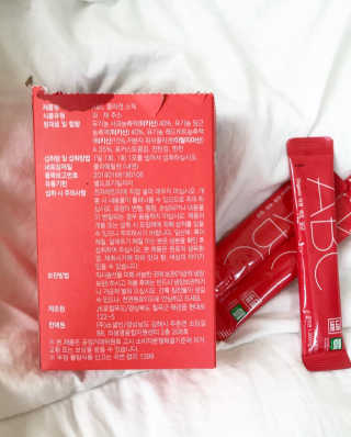 이너뷰티템, 니몸내몸 ABC 콜라겐 젤리스틱 14포 — 4점을 준 리뷰어가 2020년 11월 올린 사용 사진