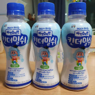 남양유업 [ 아인슈타인 ] 머리가 마시는 아인슈타인 킨더밀쉬 — 4점을 준 리뷰어가 2020년 5월 올린 사용 사진