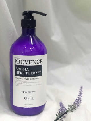 프로방스 바이올렛 퍼퓸 트리트먼트 1000ml 업그레이드 — 5점을 준 리뷰어가 2020년 8월 올린 사용 사진