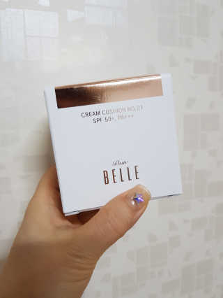 디어벨르 크림쿠션 DEAR BELLE CREAM COUSION — 5점을 준 리뷰어가 2020년 7월 올린 사용 사진