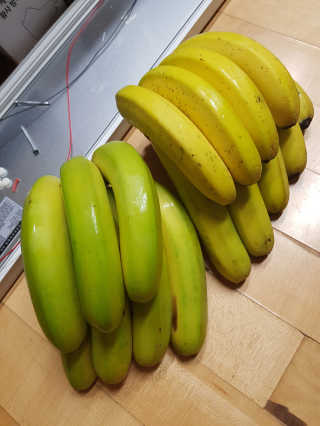 [스미후루] 감숙왕 바나나 2팩 2.6kg 이벤트 — 5점을 준 리뷰어가 2020년 10월 올린 사용 사진