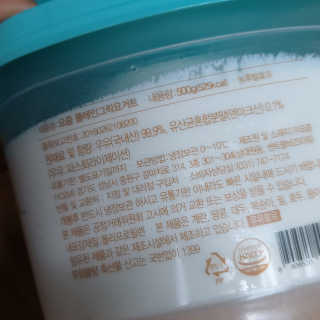 요즘 그릭요거트  플레인 — 5점을 준 리뷰어가 2020년 8월 올린 사용 사진