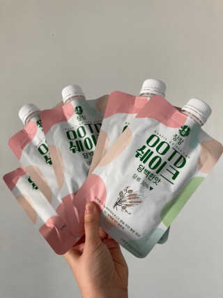 [꾸콤] 참참 OOTD쉐이크 담백한 일주일세트 50g x 5 — 5점을 준 리뷰어가 2020년 10월 올린 사용 사진