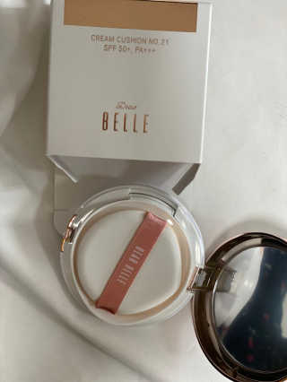 디어벨르 크림쿠션 DEAR BELLE CREAM COUSION — 5점을 준 리뷰어가 2020년 9월 올린 사용 사진