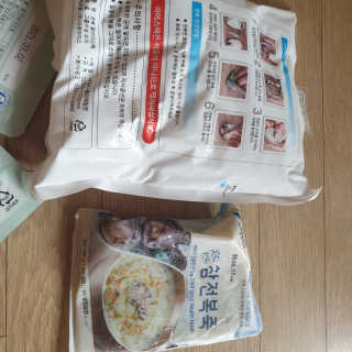 바다는다웰빙이다 완도사랑 전복죽 250g - 2팩 + 전복장조림 2팩 — 5점을 준 리뷰어가 2020년 8월 올린 사용 사진