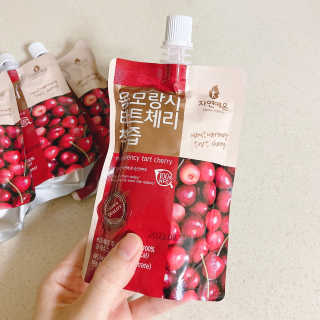 자연에온 몽모랑시 타트체리 착즙 100mL 10개입 2BOX — 5점을 준 리뷰어가 2020년 10월 올린 사용 사진
