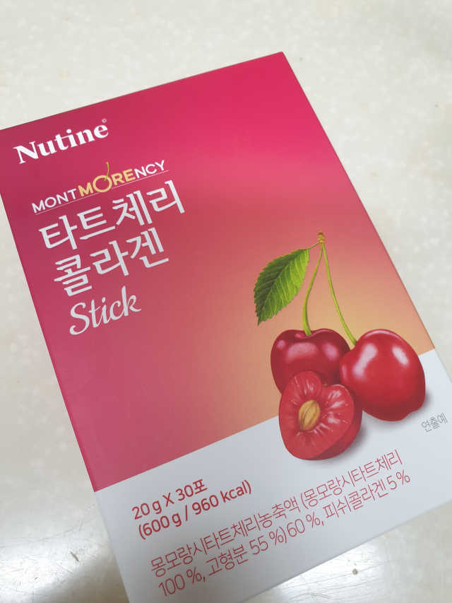 뉴틴 타트체리 콜라겐 스틱 20g X 30포 리뷰 사진