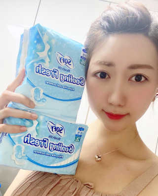 LG유니참 쏘피SOFY [SOFY] 바디피트 쿨링프레쉬 — 5점을 준 리뷰어가 2020년 6월 올린 사용 사진
