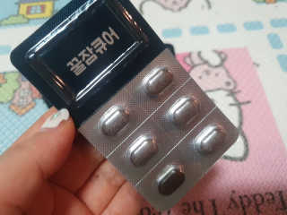 조은약초 꿀잠큐어 제주 감태추출물 감태정 600mg — 4점을 준 리뷰어가 2020년 6월 올린 사용 사진
