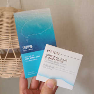 바르는콜라겐 하이온 제주바다보배 슬리핑마스크 100mL — 5점을 준 리뷰어가 2020년 5월 올린 사용 사진