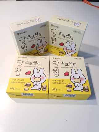 네이처오다 달칩 초코샌드 — 5점을 준 리뷰어가 2020년 7월 올린 사용 사진