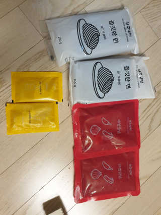 [해주냉면] 신천맛집 매운 비빔냉면 2인분 + 무절임 — 5점을 준 리뷰어가 2020년 5월 올린 사용 사진