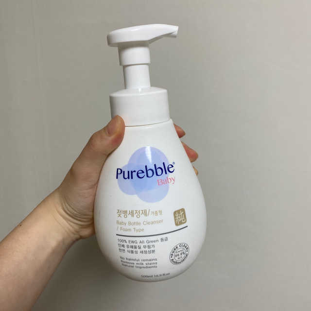 [퓨어블] 베이비 젖병세정제 500ml 리뷰 사진