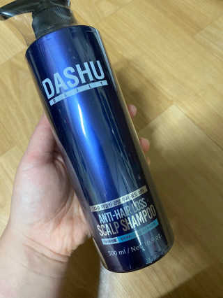 다슈코리아 다슈 데일리 단백질 한방 두피 골드 샴푸 500ml — 5점을 준 리뷰어가 2020년 7월 올린 사용 사진