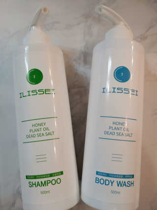 일리세이 허니 샴푸 500ml + 허니 바디워시 500ml 세트 — 5점을 준 리뷰어가 2020년 4월 올린 사용 사진