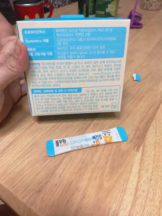 [풀무원베이비밀] 프로바이오락 베이비 뼈건강 유산균 — 4.5점을 준 리뷰어가 2020년 9월 올린 사용 사진