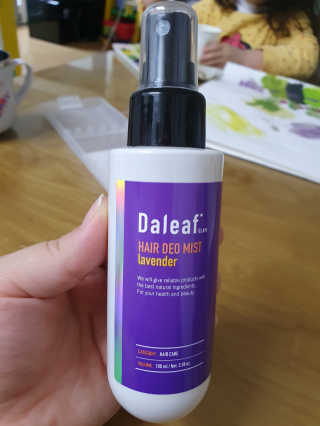 달리프 글램 헤어 데오미스트 100ml 라벤더 or 플라워 — 3점을 준 리뷰어가 2020년 4월 올린 사용 사진