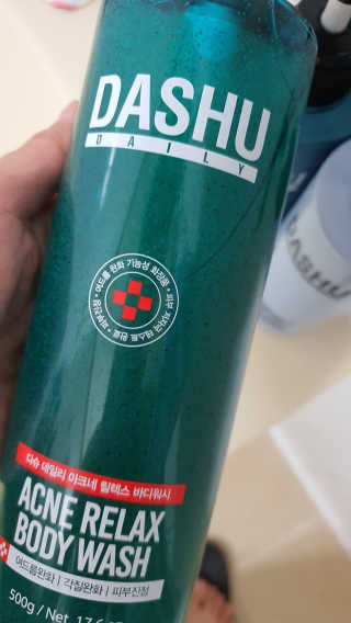 다슈코리아 다슈 데일리 아크네 릴렉스 바디워시 500ml — 5점을 준 리뷰어가 2020년 6월 올린 사용 사진